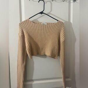 Princess Polly cropped sweater size xs